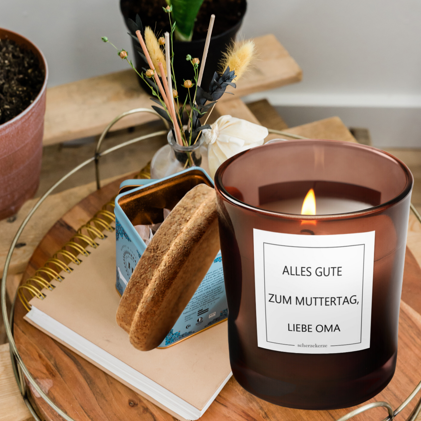 ALLES GUTE ZUM MUTTERTAG LIEBE OMA